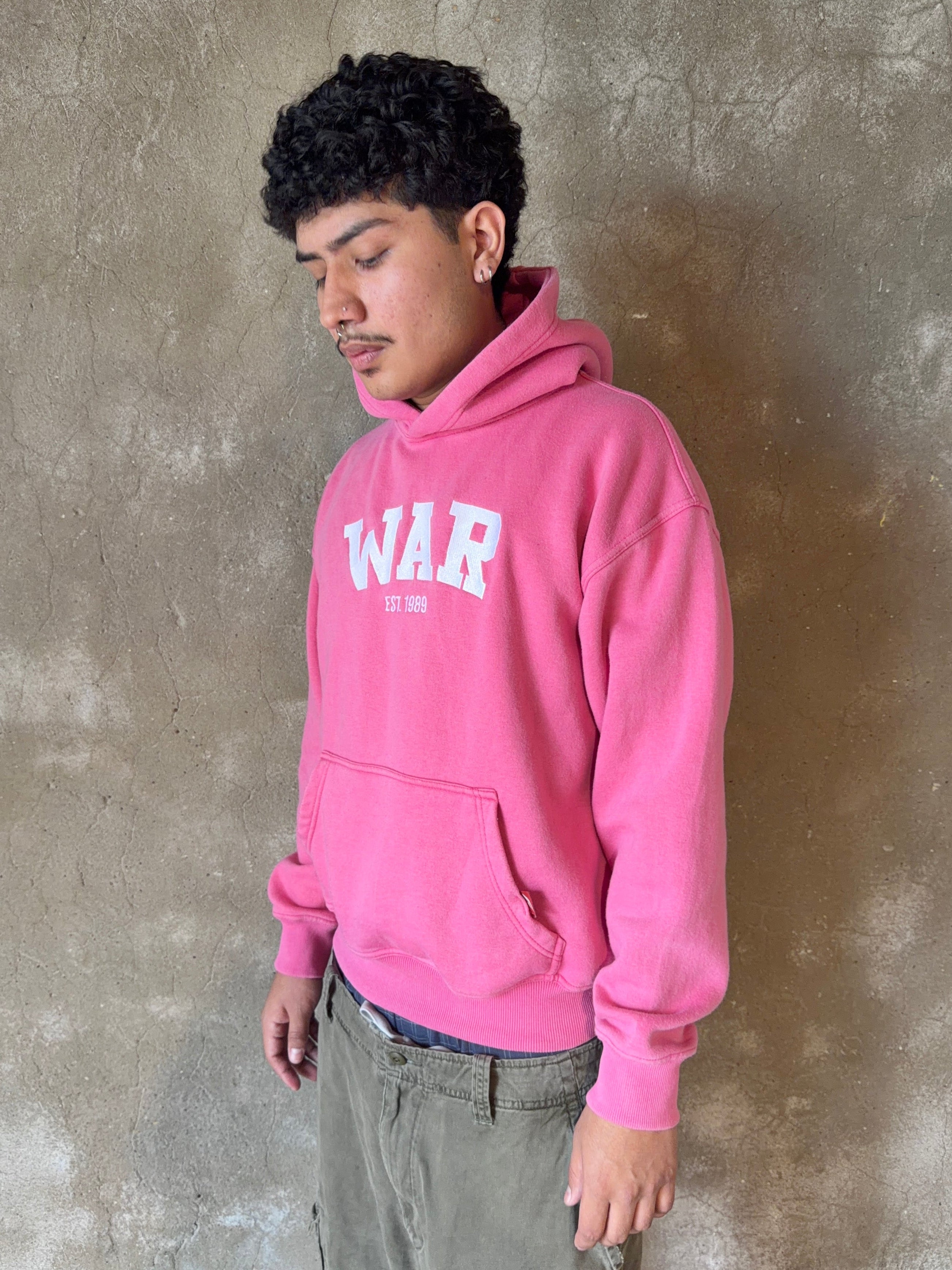 Pink war hoodie